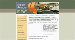 Desktop Screenshot of modelsaviation.com