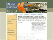 Tablet Screenshot of modelsaviation.com